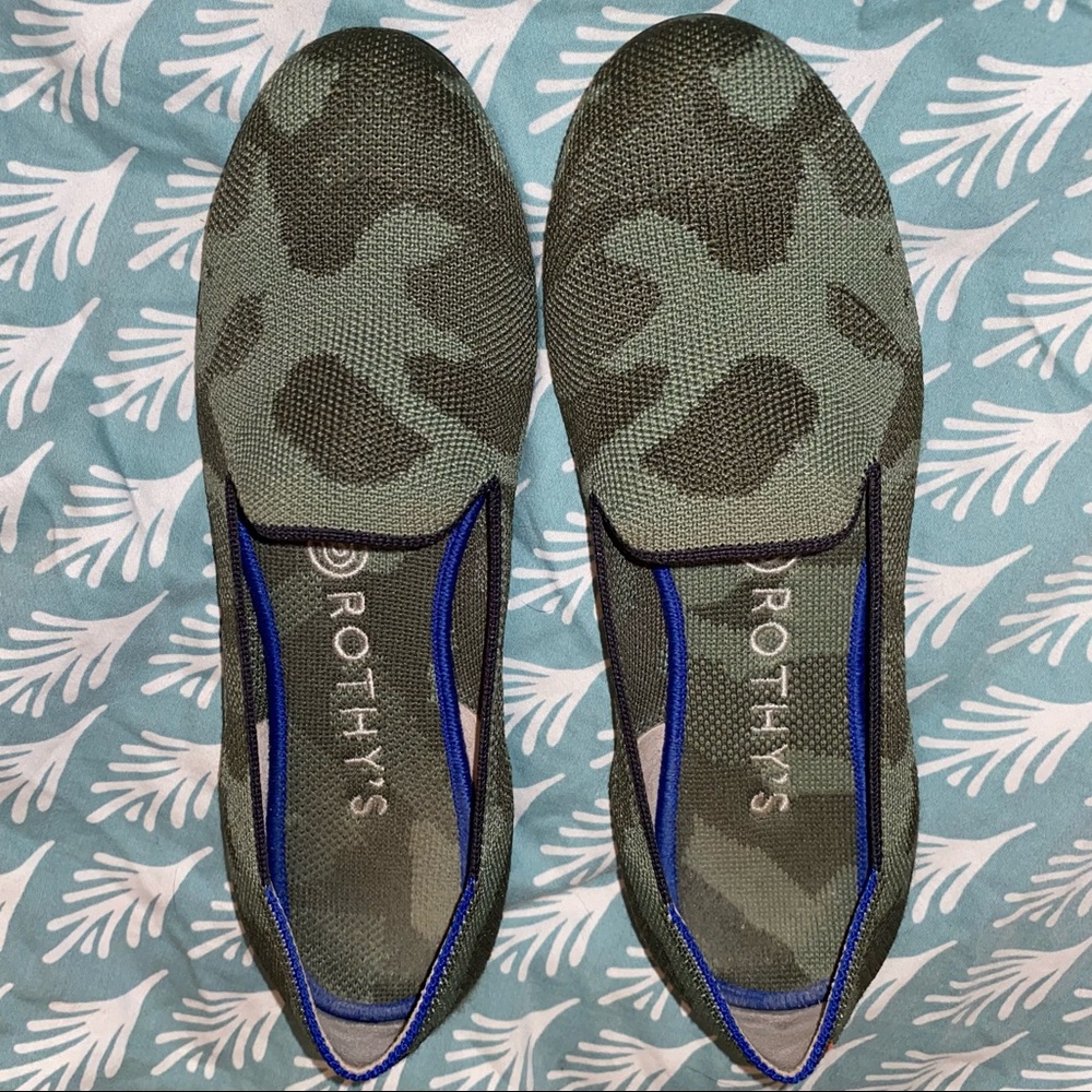 Rothy’s Camo Loafer 7